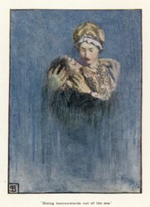 「海から昇る天国」 作： John Byam Liston Shaw
